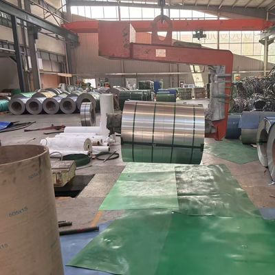 Cold Rolled 2B Surface AISI304 EN 1.4301 Stainless Steel Strip Band Coils For Packing