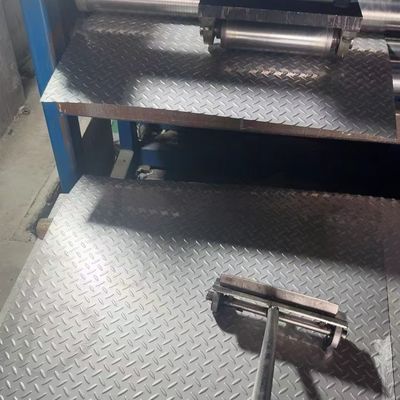 Grade 304 316L 321 SS Stainless Steel Embossed Plate Thickness 2 - 8mm In Stock