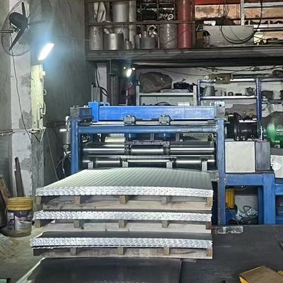 Grade 304 316L 321 SS Stainless Steel Embossed Plate Thickness 2 - 8mm In Stock