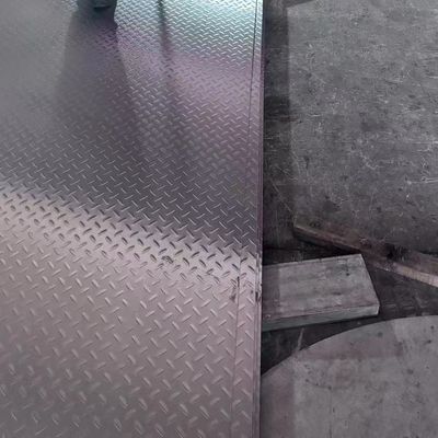 Grade 304 316L 321 SS Stainless Steel Embossed Plate Thickness 2 - 8mm In Stock