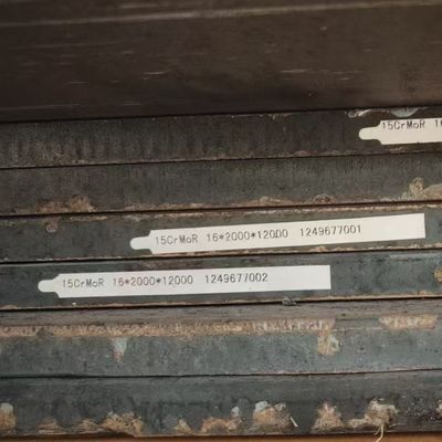 12Cr1MoV Steel Plate Custom Cutting Any Size Laser Cutting , Plasma Cutting