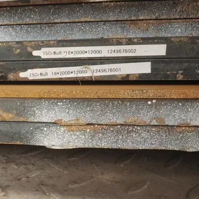 12Cr1MoV Steel Plate Custom Cutting Any Size Laser Cutting , Plasma Cutting