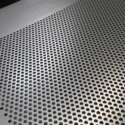 AISI 201 304 316L Stainless Steel Perforated Sheet Hole Diameter 1mm - 20mm