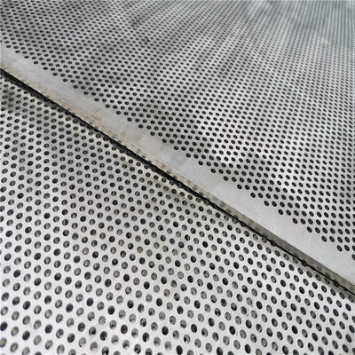 AISI 201 304 316L Stainless Steel Perforated Sheet Hole Diameter 1mm - 20mm