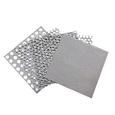 SS Perforated Plates SS 304 Perforated Sheets Stainless Steel 1.4301 Perforated Sheets 304L Stainless Steel Perforated Plates