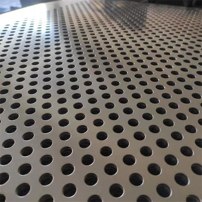 1mm Round Hole Perforated Stainless Steel Mesh Sheets – 2mm Pitch 316L 254SMO 904L 2507