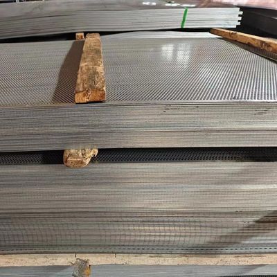 1mm Round Hole Perforated Stainless Steel Mesh Sheets – 2mm Pitch 316L 254SMO 904L 2507