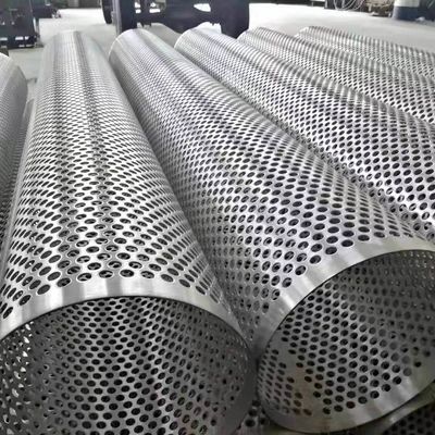 1mm Round Hole Perforated Stainless Steel Mesh Sheets – 2mm Pitch 316L 254SMO 904L 2507