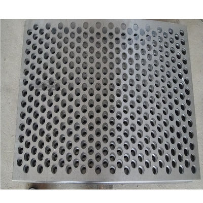 AISI304 AISI316L AISI321 AISI317L AISI310S Stainless Steel Perforated Sheet Round Square Ellipse Holes
