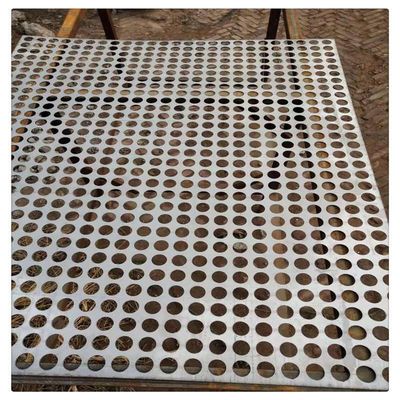 AISI304 AISI316L AISI321 AISI317L AISI310S Stainless Steel Perforated Sheet Round Square Ellipse Holes