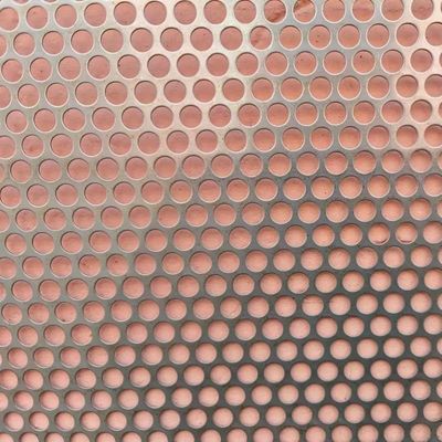 Stainless Steel Perforated Sheet Wire Mesh 0.3 - 10.0mm Thickness Perforated Metal Sheet