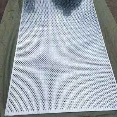 Slotted Hole Perforated Metal Sheet Stainless Steel Galvanized Steel Mild Steel Long Hole Sheet