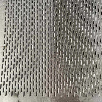 Stainless Steel Slotted Perforated Sheet Metal 201 304 316L Thin Sheet Round Hole Perforated Sheet