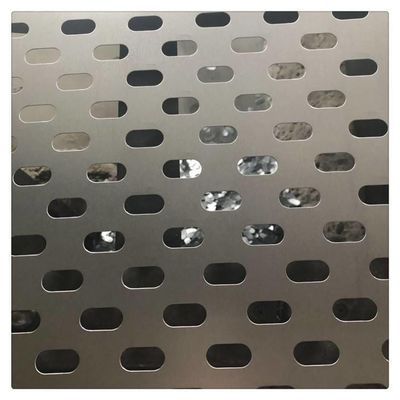 Slotted Hole Perforated Metal Sheet Stainless Steel Galvanized Steel Carbon Steel Sheet