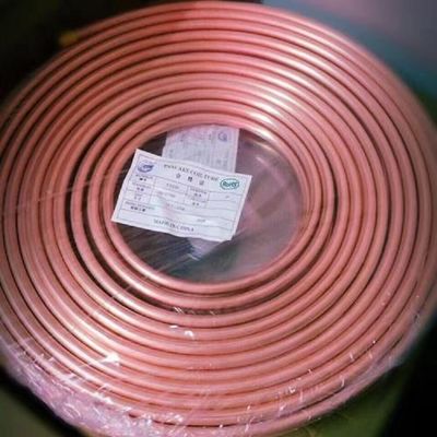 Copper Coil Pipe C11000 1/4" 1/2" 3/4" 1" Air Conditioning Copper Tube ASTM B280