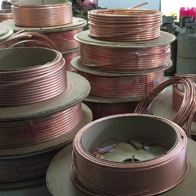 Soft Copper Coil Tube 3/8" 20m Length In Coil  Air Conditioning And Refrigeration