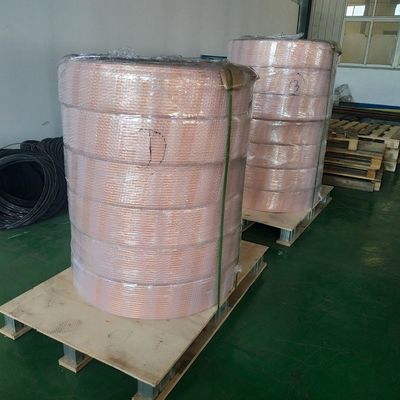 ASTM B280 3/8" Copper Pair Coil Tube Air Conditioner Copper Pipe In Soft Type