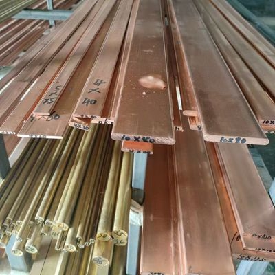 C11000 Copper Round Bar CU-ETP Diameter 3 - 50mm Custom Any Length