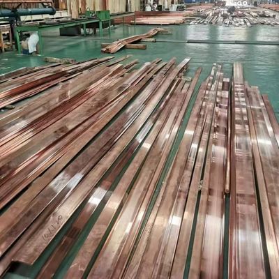 Pure Copper Flat Bar 5*3mm - 100*50mm Custom Cutting Any Length