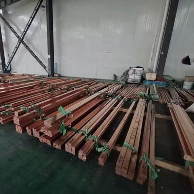 ASTM Standard Copper Flat Stock Smooth Surface Width 20 - 120mm Copper Electrode Plate