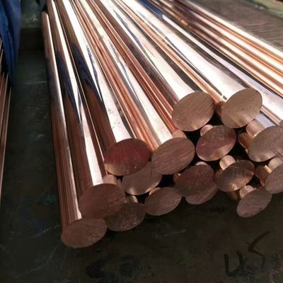 Cu-ETP/CW004A Copper Plate Sheet Custom Cutting Flat Bars / Round Bar / Square Bars