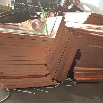 Electrical Application C11000 CU-ETP C110 Copper Plate Flat Bars 10*3-100*40mm