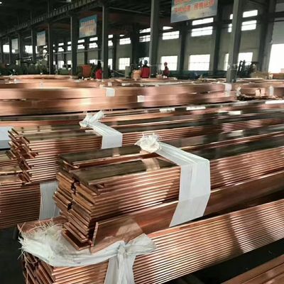 Electrolytic Tough Pitch ETP Copper C11000 / C110 / Alloy 110 Copper Flat Bar