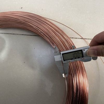 0.1-8mm Oxygen Free Bare Copper Wire OF-CU Pure Copper Alloy