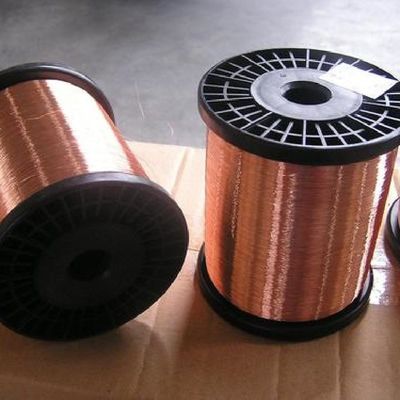 Oxygen Free High Conductivity Copper Wire 0.1 - 2.5mm Wire Coil Pure Copper Alloy