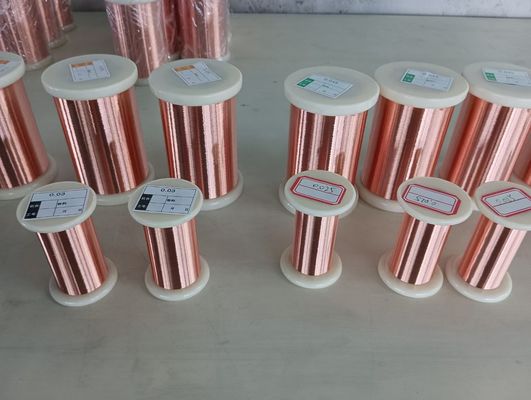 Oxygen Free High Conductivity Copper Wire 0.1 - 2.5mm Wire Coil Pure Copper Alloy