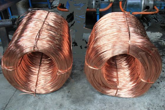 Oxygen Free High Conductivity Copper Wire 0.1 - 2.5mm Wire Coil Pure Copper Alloy