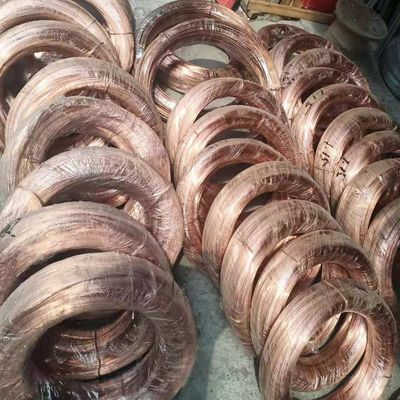 OFE Oxygen Free Copper Wire Coil Diameter 0.1 - 8.0mm For Industrial