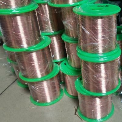 ASTM Standard Oxygen Free 0.1 - 8.0mm Pure Copper Wire Rolls 15kg Per Package