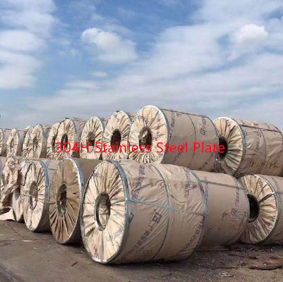 High Carbon AISI304H Stainless Steel Plate UNS S30409 Hot Rolled NO.1 Surface