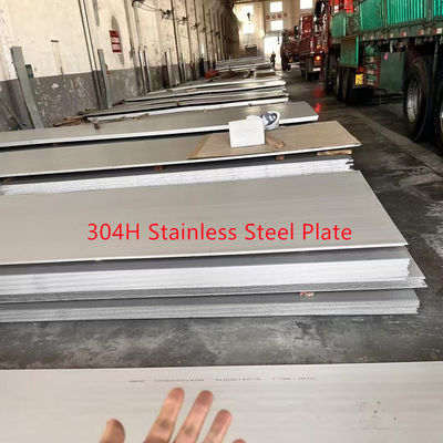 High Carbon AISI304H Stainless Steel Plate UNS S30409 Hot Rolled NO.1 Surface
