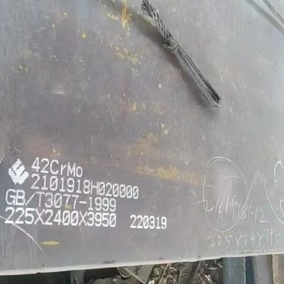 Alloy 15CrMo5 / SCM415 / 15CrMo Steel Plates Thickness 10 - 200mm Custom Cutting