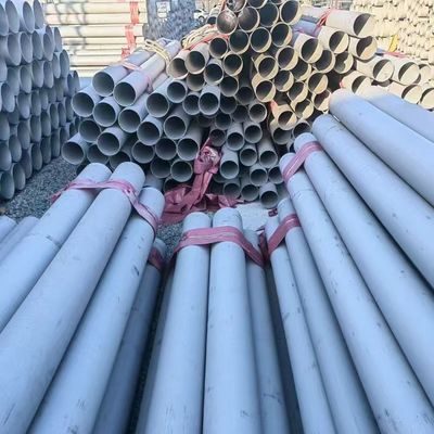 DN80 TP317L Stainless Steel Pipes Tube SCH40S In 6m Length Cutting Short Pipes