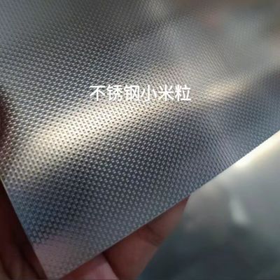 Linen Pattern Stainless Steel Embossing Sheet AISI304 4ft*8ft SS Sheet