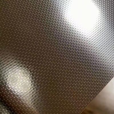 Embossing Stainless Steel Sheet Linen SS Sheet 0.3 - 3.0mm With Laser Film