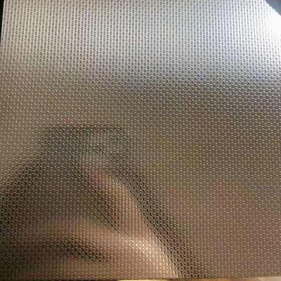 Embossing Stainless Steel Sheet Linen SS Sheet 0.3 - 3.0mm With Laser Film