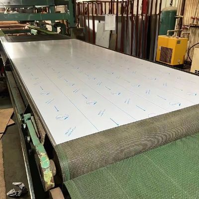 Linen Embossed Stainless Steel Sheet 4'*8' SS Sheet Bright Polishing