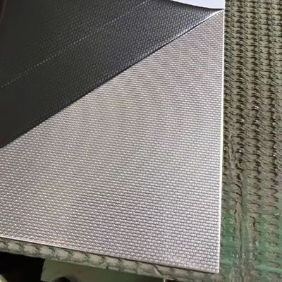 Linen Embossed Stainless Steel Sheet 4'*8' SS Sheet Bright Polishing