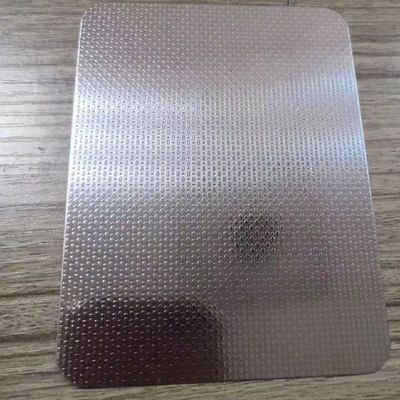 Stainless Steel Embossed Sheet / Etch Sheet AISI304 With Good Wear Resistant