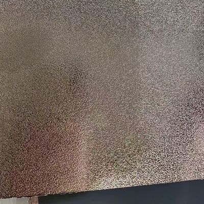 Bronze Gold Sliver Color 201 304 316 430 Embossed Stainless Steel Sheet / SS Sheet