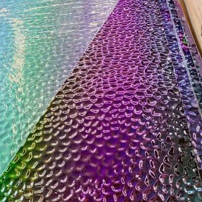 Stainless Steel Diamond Pattern Embossed Sheet / Diamond Pattern 3D SS Sheet