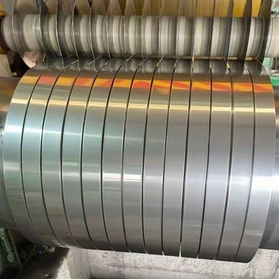 0.1mm 0.2mm 0.3mm 0.4mm 0.6mm Thin Stainless Steel Strip Precision Slit Cutting Strips