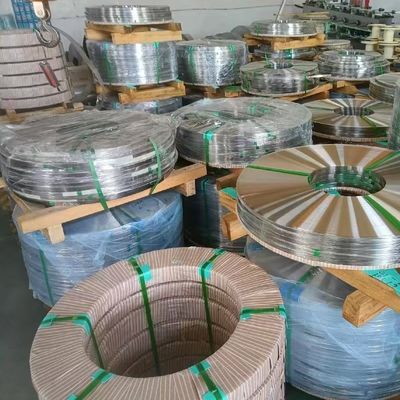 EN 1.4404 Stainless Steel Strip SS Roll 0.1 - 3.0mm Slit Cutting Without Burr