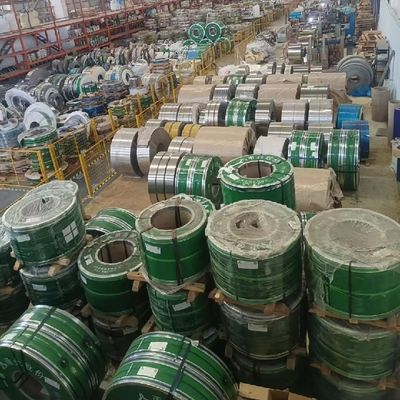201 Stainless Steel Strips Thickness 0.4 - 1.2mm For Packing Belt Width 12 - 32mm