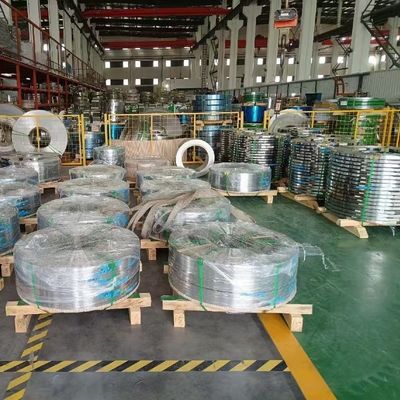 201 Stainless Steel Strips Thickness 0.4 - 1.2mm For Packing Belt Width 12 - 32mm