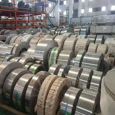 304 Stainless Steel Strip 1/4H 1/2H 3/4H FH SS Strips HV200 - HV600 Thickness 0.4 - 1.5mm